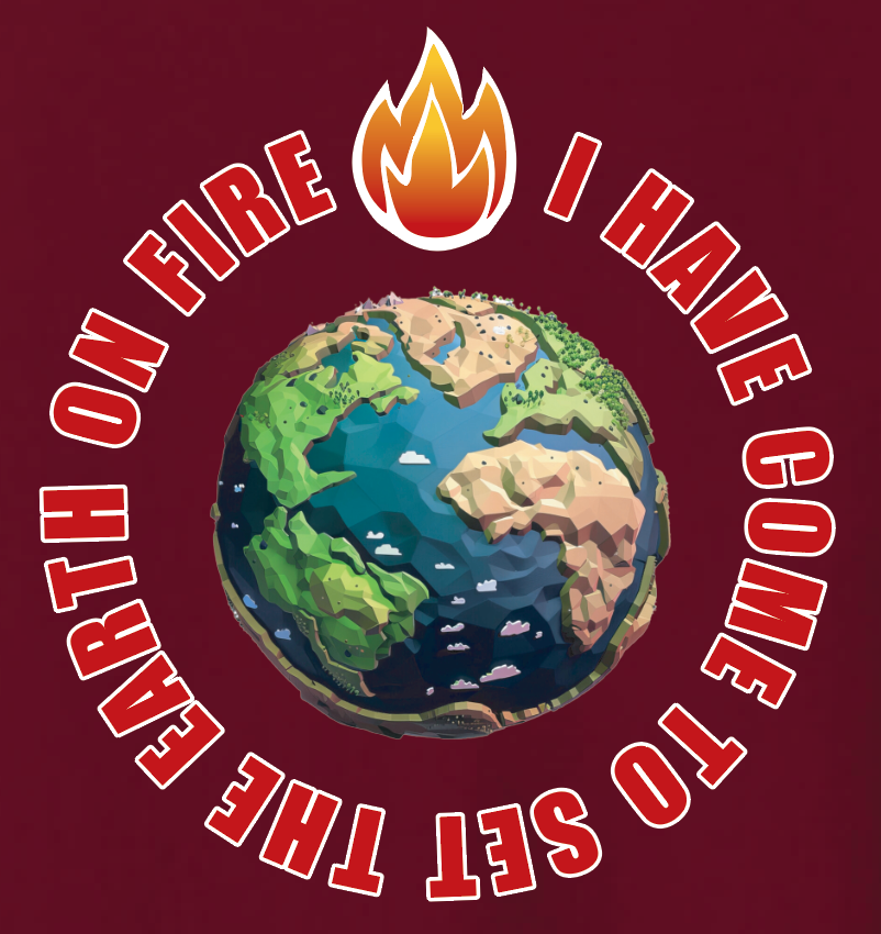 Fire Earth Cardinal Red Shirt