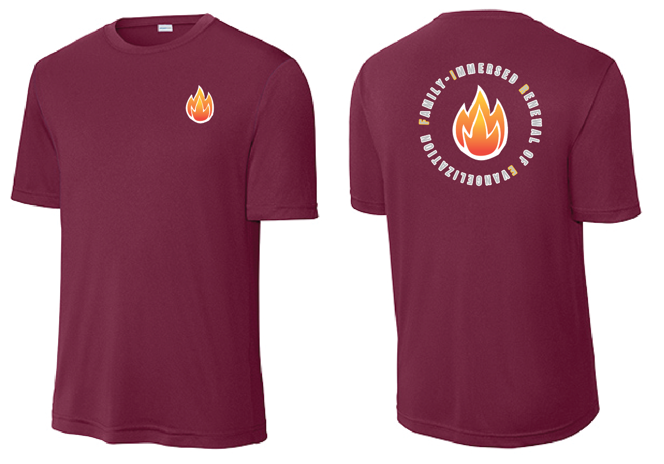 Family Immersed Cardinal Red Shirt