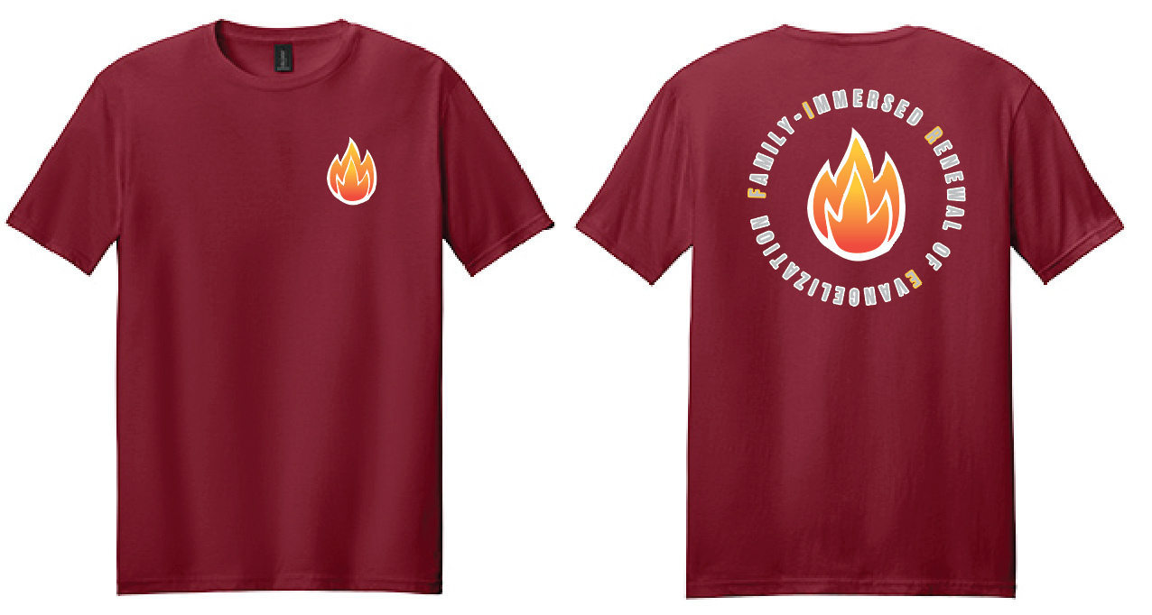 Family Immersed Cardinal Red Shirt