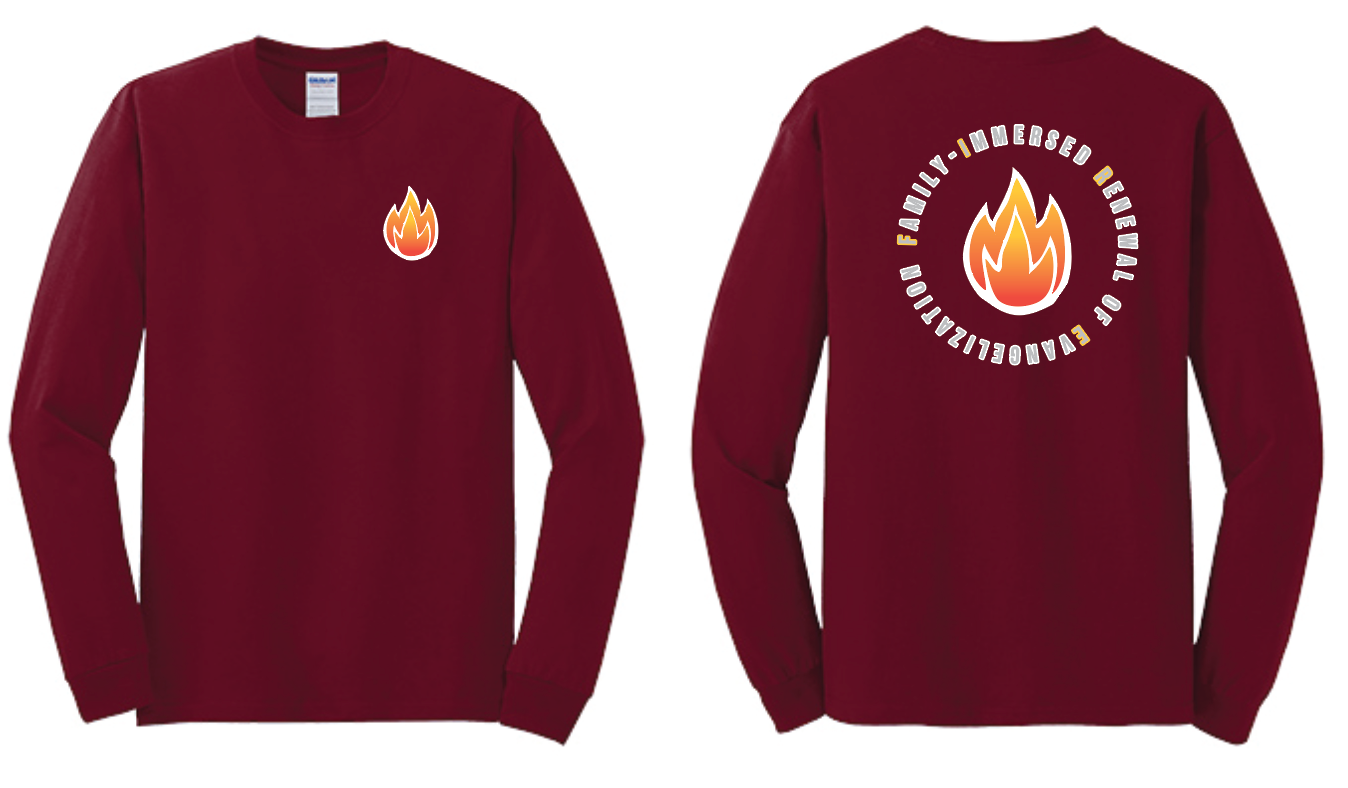 Family Immersed Cardinal Red Shirt